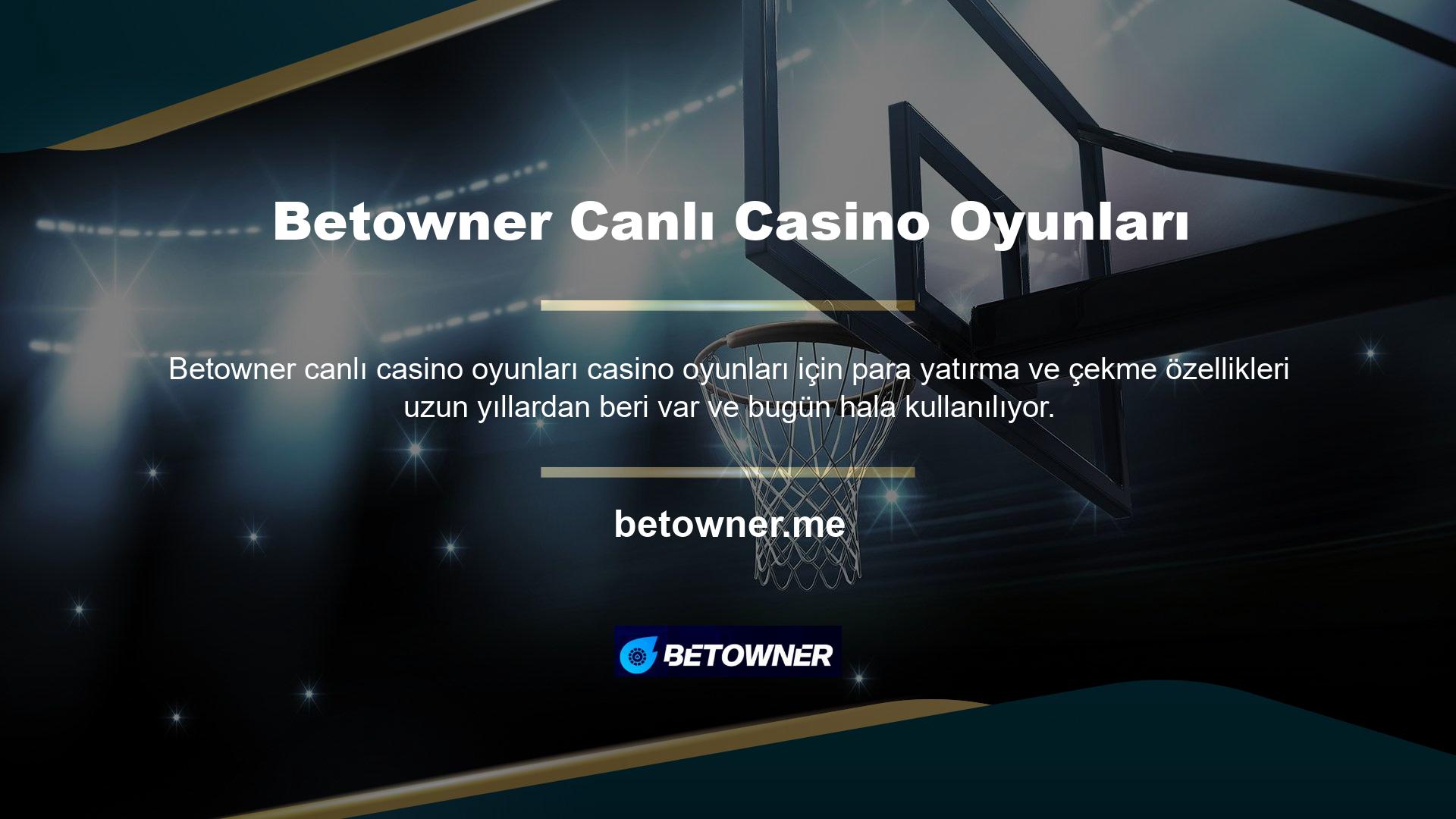 Birçok kişi casinoya gidip eğlenmek yerine Betowner Canlı Casino Oyunlarında canlı casino oyunları oynamayı deniyor